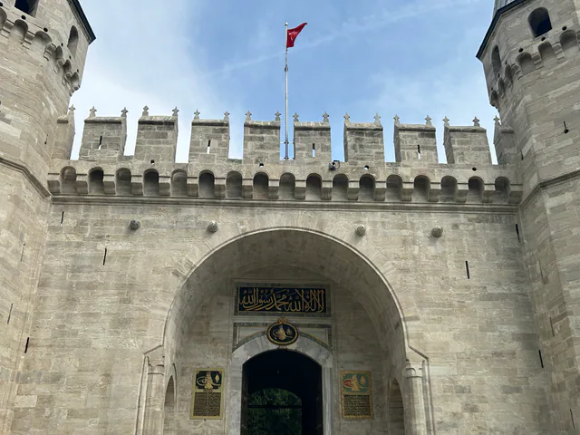 The Gate of Salutation at Topkapı Palace.